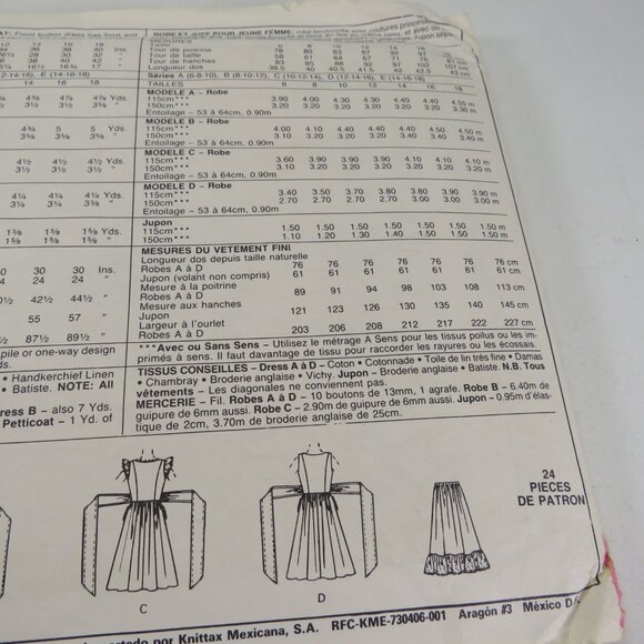 McCalls 4250 clothing pattern Dress UNCUT size 14-18 - Picture 6 of 11